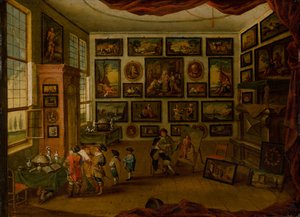 Kunstkammer，17世纪上半叶 作者 Hans III Jordaens