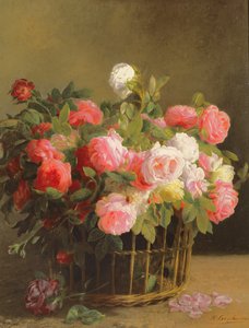 篮子里的鲜花