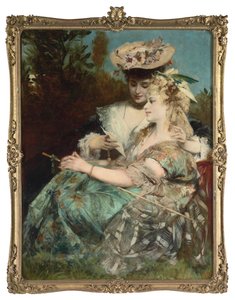 情书，1875年 作者 汉斯·马卡特（Hans Makart）