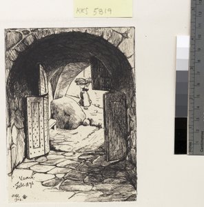 韦尔纳修道院大门 作者 汉斯·尼古拉·汉森