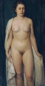 站立女性裸体 作者 汉斯·沙欣格