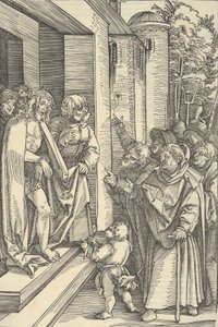 Ecce Homo, from Speculum passionis domini nostri Ihesu Christi, 1507. 作者 Hans Schäufelein the Elder