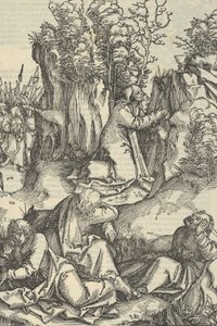 花园里的痛苦，来自Speculum passionis domini nostri Ihesu Christi，1507。 作者 Hans Schäufelein the Elder
