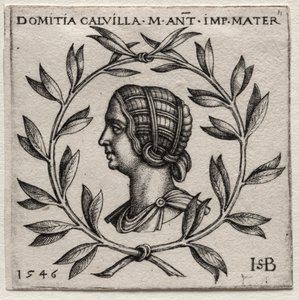 多米蒂亚·卡尔维拉（Domitia Calvilla），1546年。 作者 汉斯·塞巴尔德·贝汉姆