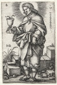 圣约翰，1545-1546年。 作者 汉斯·塞巴尔德·贝汉姆
