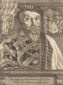 潘克拉兹-冯-弗雷堡-霍恩绍，1553年。 作者 汉斯·塞巴尔德·劳滕萨克