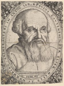 保罗·劳滕萨克（Paulus Lautensack）的画像，1552年。