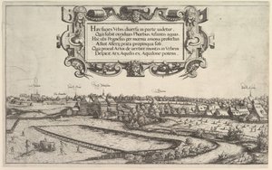 1552年，纽伦堡从西边眺望。