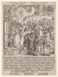 1519年，马克西米利安皇帝（马克西米利安皇帝）由他的赞助人赠予全能者。