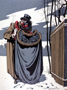 雪地上，浩瀚的场景 作者 汉斯·斯图本劳赫