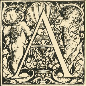 A-汉斯·魏德兹（Hans Weiditz）的字母，c1520-1521，1908年。