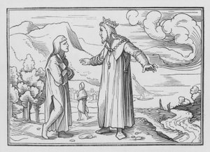 David Saveth Keilah，1 Samuel XXIII，5 作者 汉斯追捕年轻的霍尔拜因