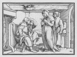 Tobit Becometh Blind，Tobit II，10 作者 汉斯追捕年轻的霍尔拜因