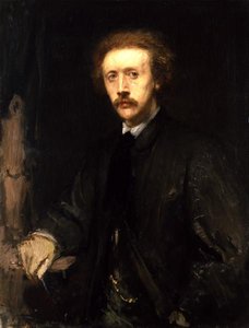 Konrad Knoll的肖像（1829-99），c.1863-64