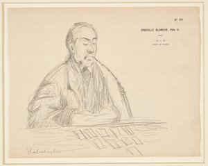 阴谋家拿着长烟斗的艺术家父亲 作者 哈拉德·吉尔辛（Harald Giersing）