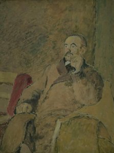 艺术家父亲的肖像 作者 哈拉德·吉尔辛（Harald Giersing）
