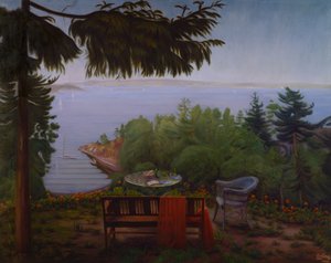 奥斯陆峡湾的夏夜 作者 哈罗德·奥斯卡·索尔伯格