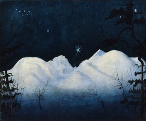 山中冬夜 作者 哈罗德·奥斯卡·索尔伯格
