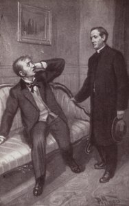 Illustration for The Mystery Of Edwin Drood by Charles Dickens (litho)