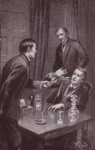 查尔斯·狄更斯（Charles Dickens）的《埃德温·德鲁德之谜》插图（石版画） 作者 哈罗德·休姆·皮法德