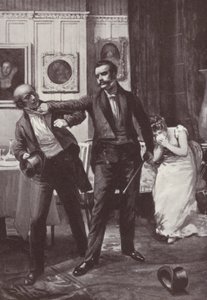 Illustration for Vanity Fair by William Makepeace Thackeray (litho) 作者 哈罗德·休姆·皮法德