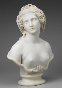 美杜莎（c.1854） 作者 哈丽雅特·古德·霍斯默