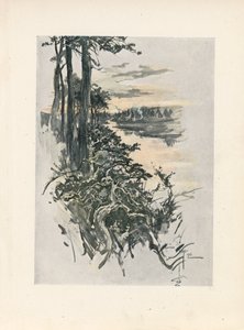 朗费罗的《海华沙之歌》（彩色石印版） 作者 哈里森·费舍尔
