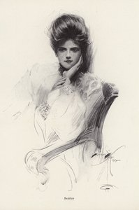 一个叫Beatrice的女人的画像（石膏版 作者 哈里森·费舍尔