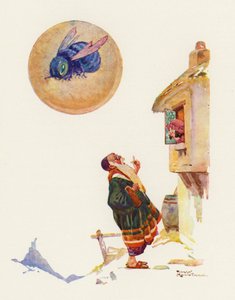 月中龙（彩色平版） 作者 哈里朗特里