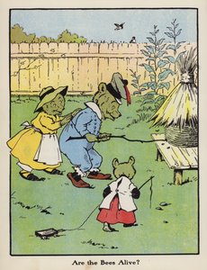 蜜蜂还活着吗？ （彩色石版画）