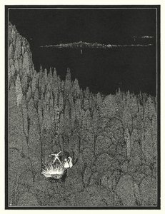 埃德加-爱伦-坡：《金虫》（石版画） 作者 哈里·克拉克