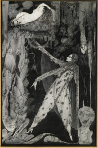 歌德浮士德的插图，1924-1925年 作者 哈里·克拉克