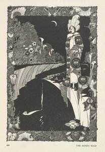 印度教女仆。 作者 哈里·克拉克