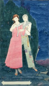 JM Synge（1861-1909）的西方世界花花公子，为日内瓦之窗设计 作者 哈里·克拉克
