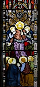 Derwen，St Mary，James Powell＆Sons，Harry Wooldridge，The Annunciation，1869