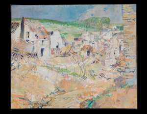 沃克斯，约 1918 年（油画） 作者 哈里·埃弗里特·汤森