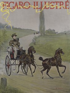 串联。封面的光辉费加罗，1895年6月