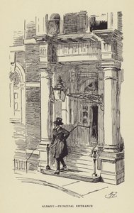 奥尔巴尼，主要入口 作者 哈里·弗尼斯（Harry Furniss）