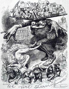 寄宿学校。 作者 哈里·弗尼斯（Harry Furniss）