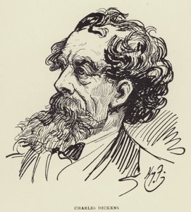 查尔斯·狄更斯 作者 哈里·弗尼斯（Harry Furniss）