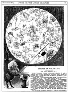 国会精华，1883年 作者 哈里·弗尼斯（Harry Furniss）
