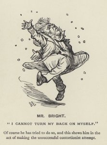 乔治·布莱特（石版画） 作者 哈里·弗尼斯（Harry Furniss）