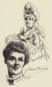 Harriet Coveney和Clara Jecks 作者 哈里·弗尼斯（Harry Furniss）