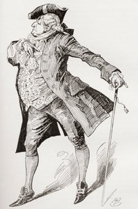 查尔斯·狄更斯的小说《两个城市的故事》插图 作者 哈里·弗尼斯（Harry Furniss）