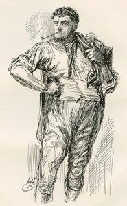 狄更斯小说《双城记》插图 作者 哈里·弗尼斯（Harry Furniss）