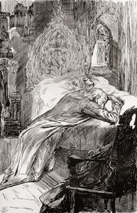 狄更斯《老古玩店》插图 作者 哈里·弗尼斯（Harry Furniss）