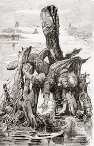 狄更斯《老古玩店》插图 作者 哈里·弗尼斯（Harry Furniss）