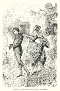 Illustration for Great Expectations by Charles Dickens (litho) 作者 哈里·弗尼斯（Harry Furniss）