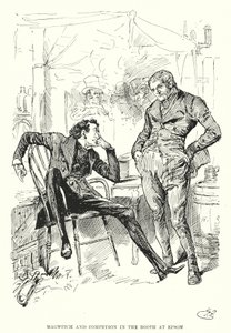 Illustration for Great Expectations by Charles Dickens (litho) 作者 哈里·弗尼斯（Harry Furniss）