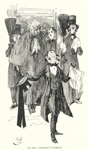 查尔斯-狄更斯的《远大前程》插图（平板）。 作者 哈里·弗尼斯（Harry Furniss）